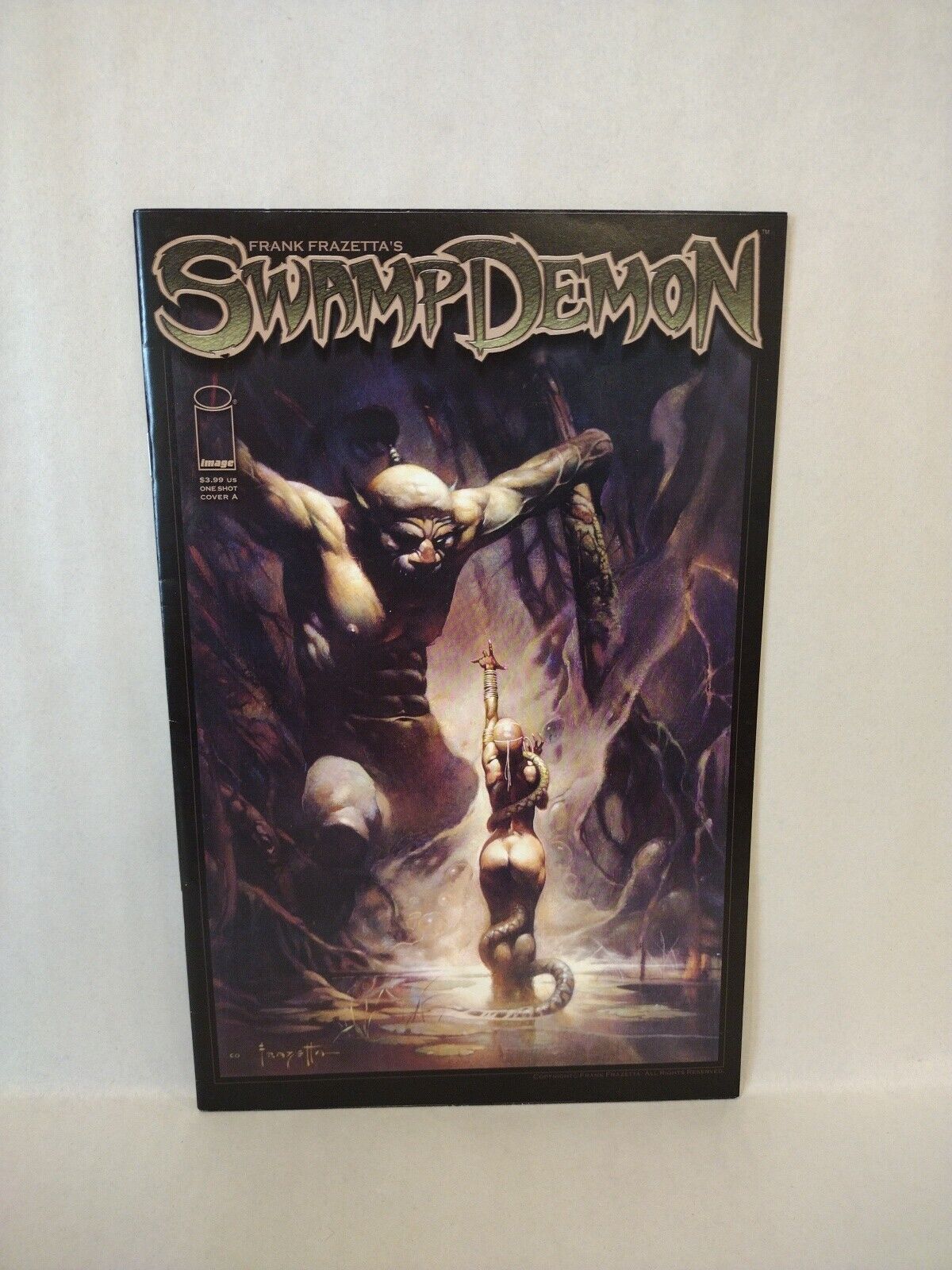 Frank Frazetta Swamp Demon 1 (2008) Cover A B C Image Comic Variant Set Of 3