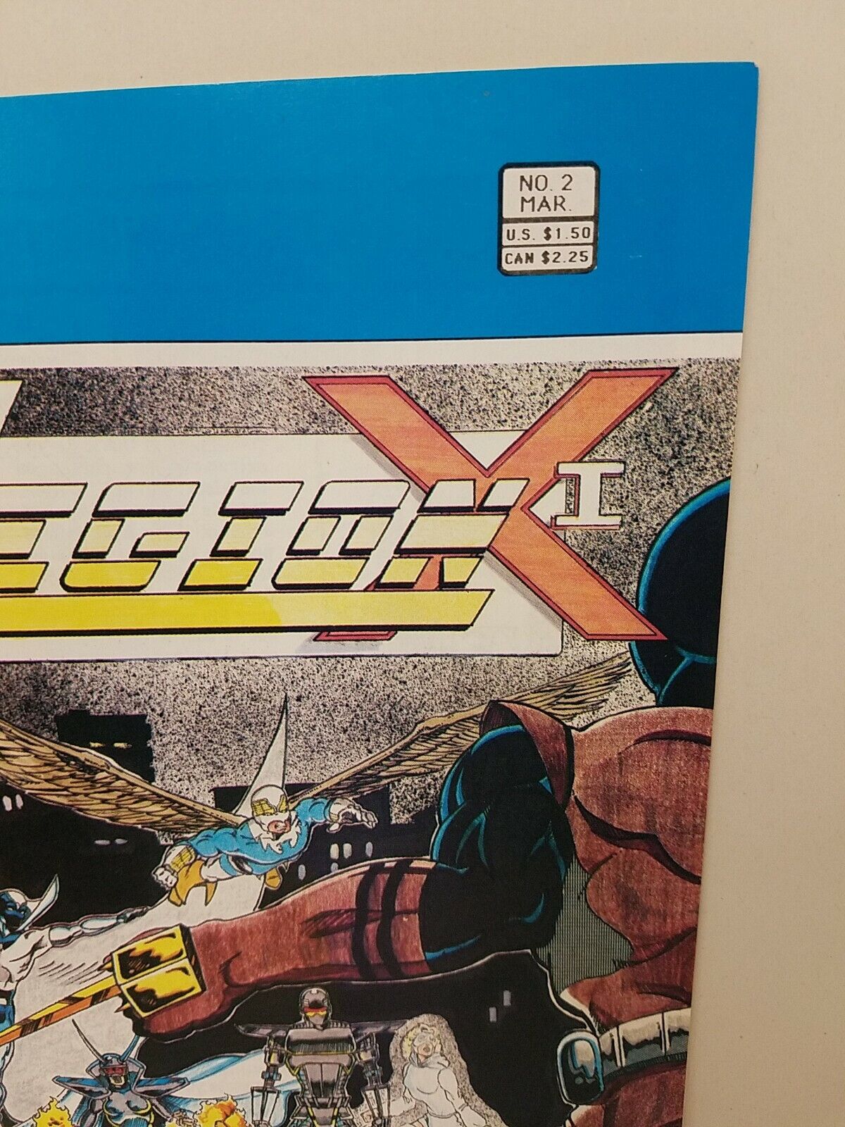 Legion X I Vol. 1 #2 (1987) Silverwolf Grips Appearance VF-Nm 