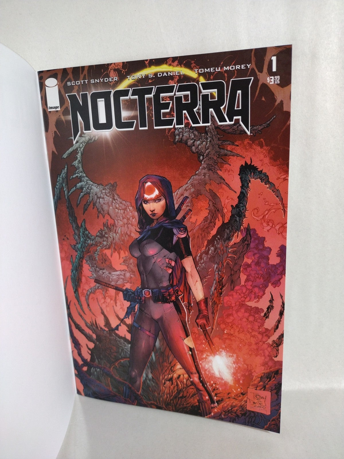 Nocterra #1 (2021) Image Comic Blank Sketch Cover Variant Snyder Daniel VF-NM