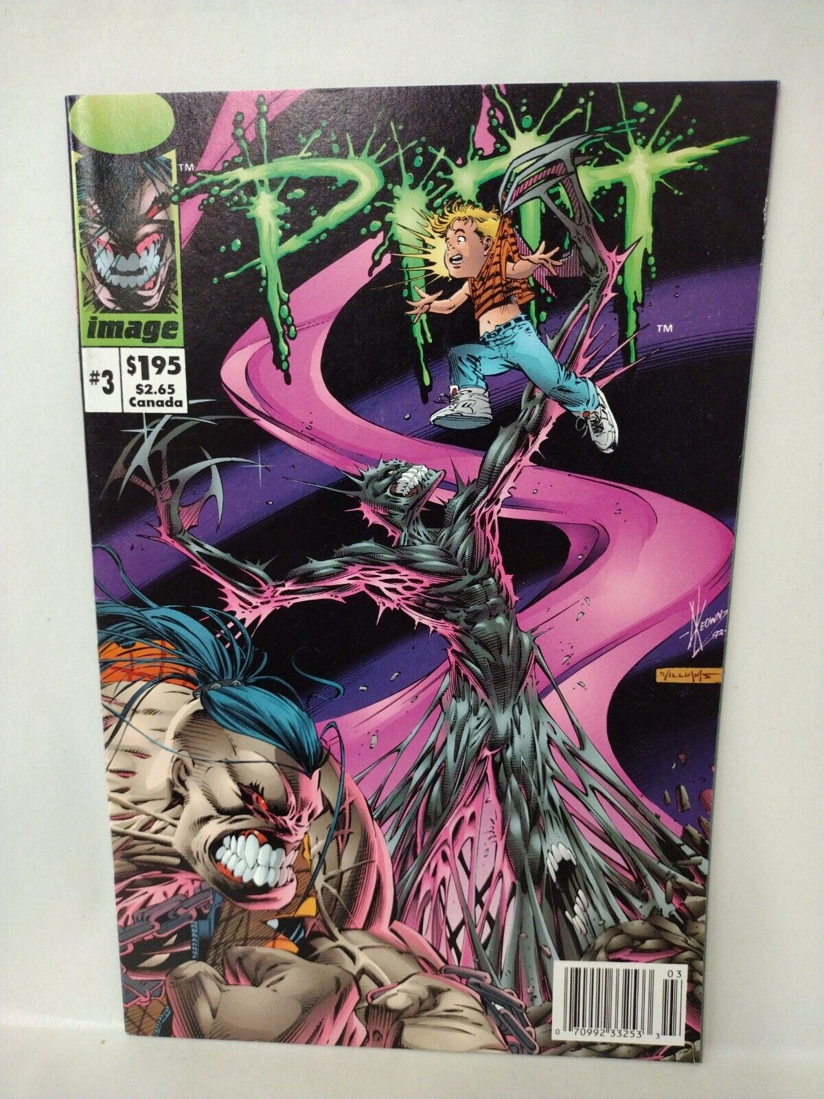 Pitt (1993) Image Comic Dale Keown Newsstand Variant Set #2 3 4 5 Rare HTF