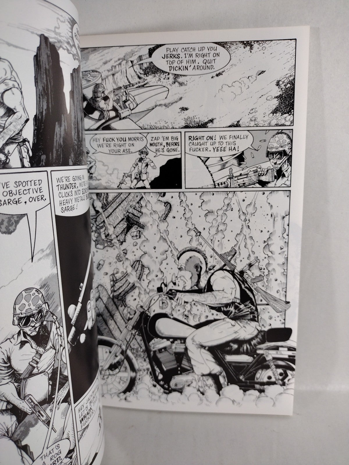 Dog #2 (1991) Rebel Studios Comic Joe Vigil Outlaw VF-NM