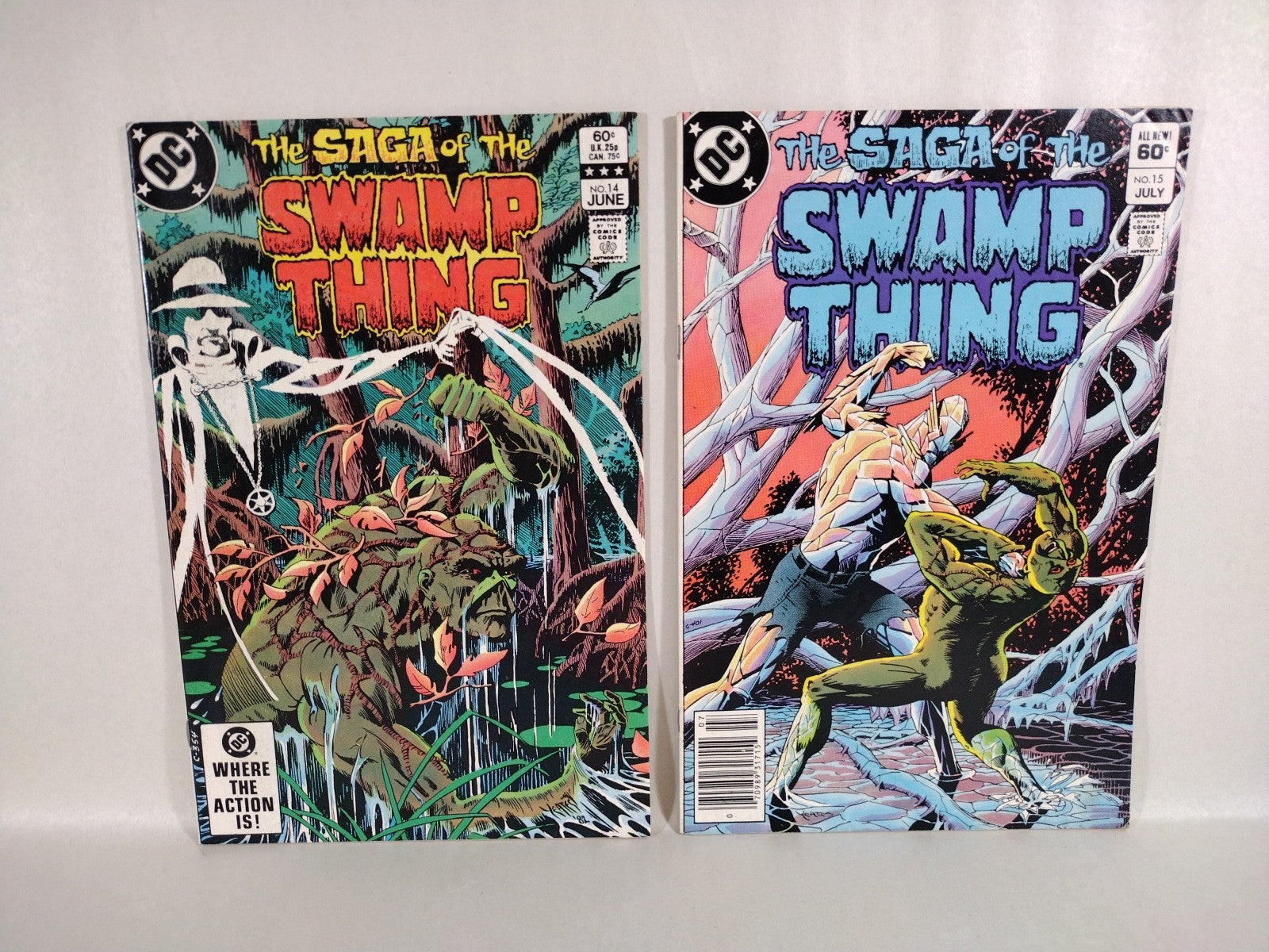 Saga Of The Swamp Thing (1982) DC Comic Lot 1 3-5 8-18 GD-VG