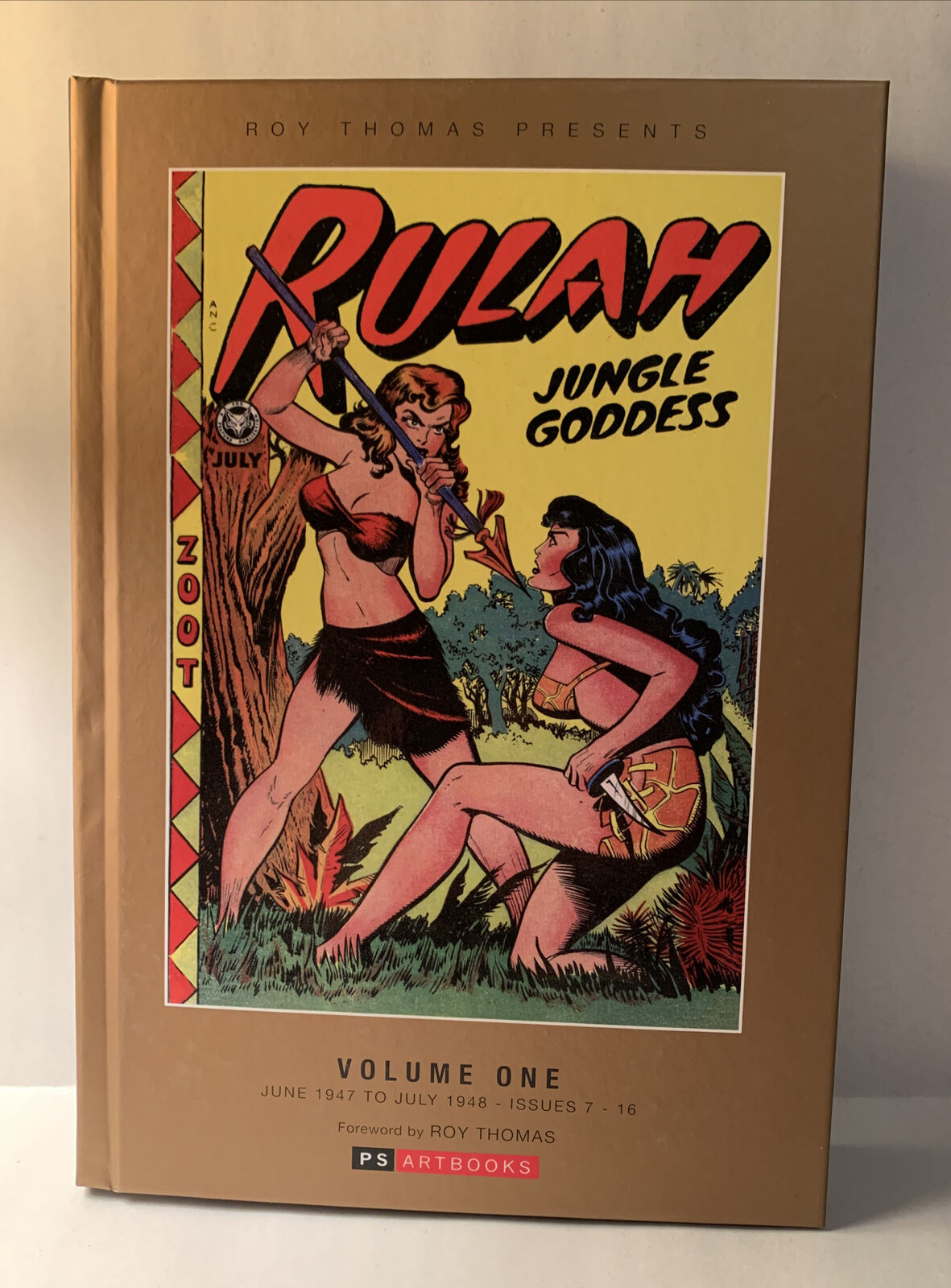 Roy Thomas Presents Rulah Jungle Goddess Hardcover Vol 1 Issues 7-16 Roy Thomas