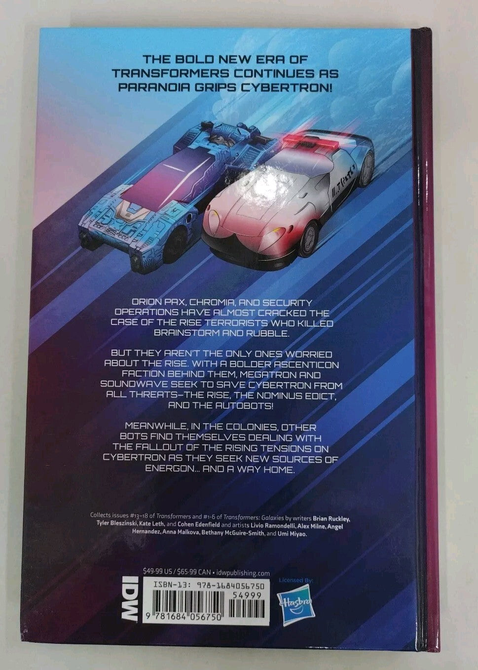 Transformers The Change In Your Nature Vol 2 by Brian Ruckley New Hardcover IDW