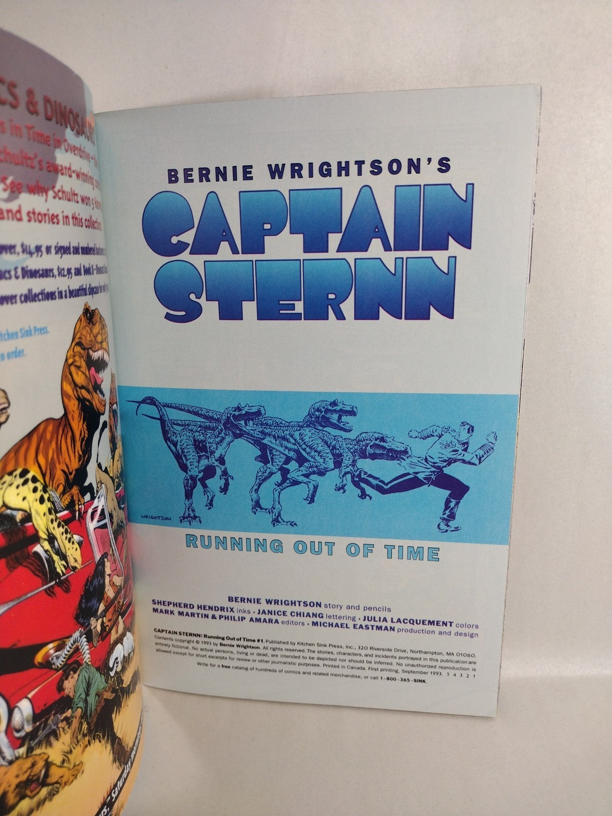 Captain Stern (1993) Comic Lot 1 2 3 Preview + Dreadstar #6 1st Aldo Gorney App