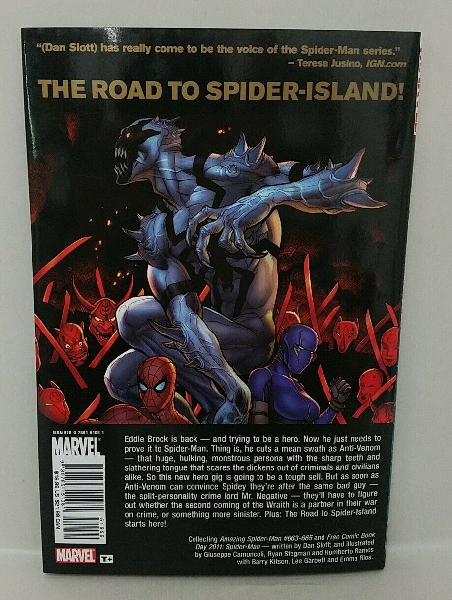 Amazing Spider-Man Return of Anti-Venom (2011) Marvel Premiere Hardcover Slott