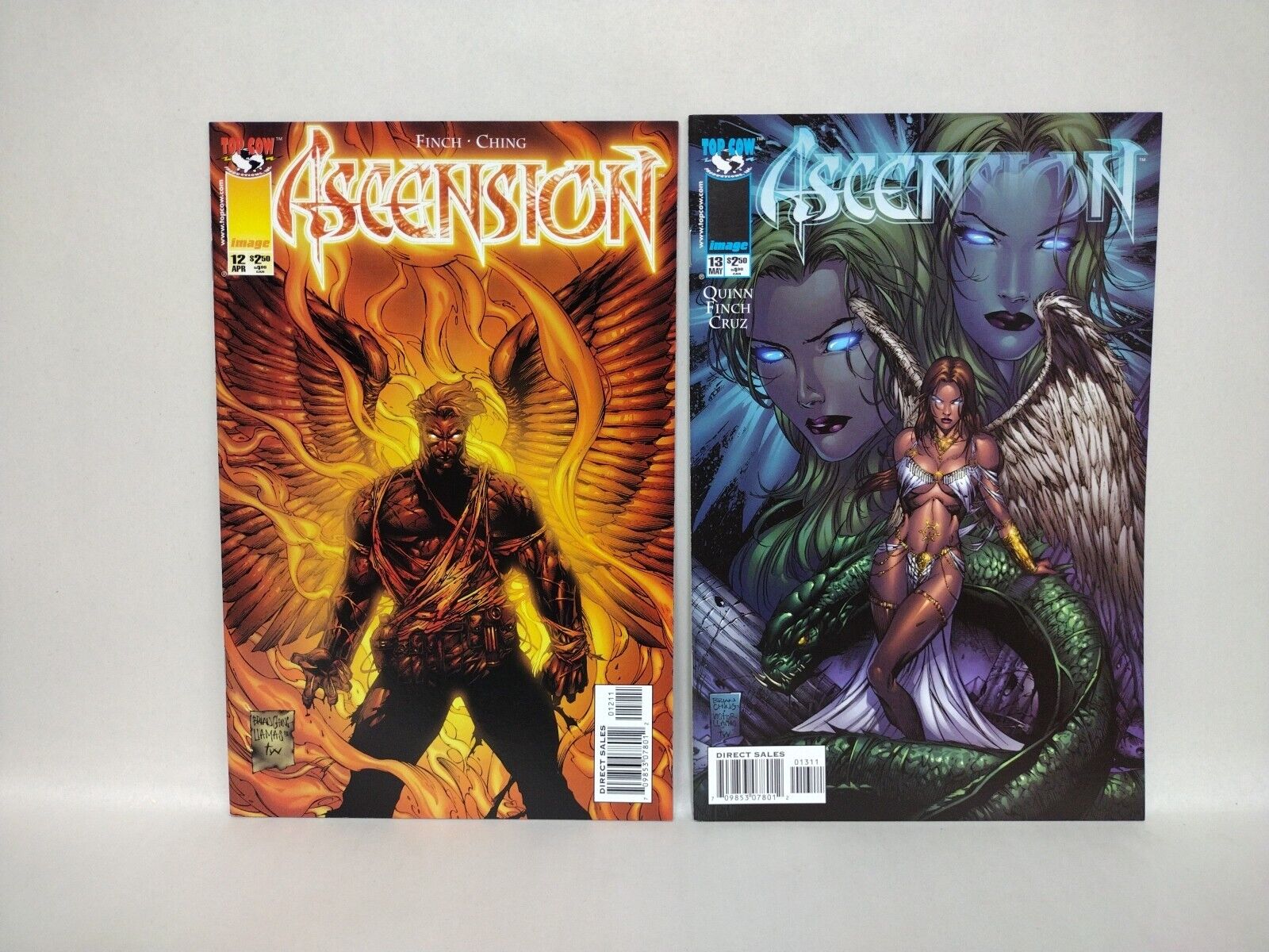 Ascension (1997) Image Top Cow Comic Lot Set #1 2 3 5 6 9 10 11 12 13 15 16