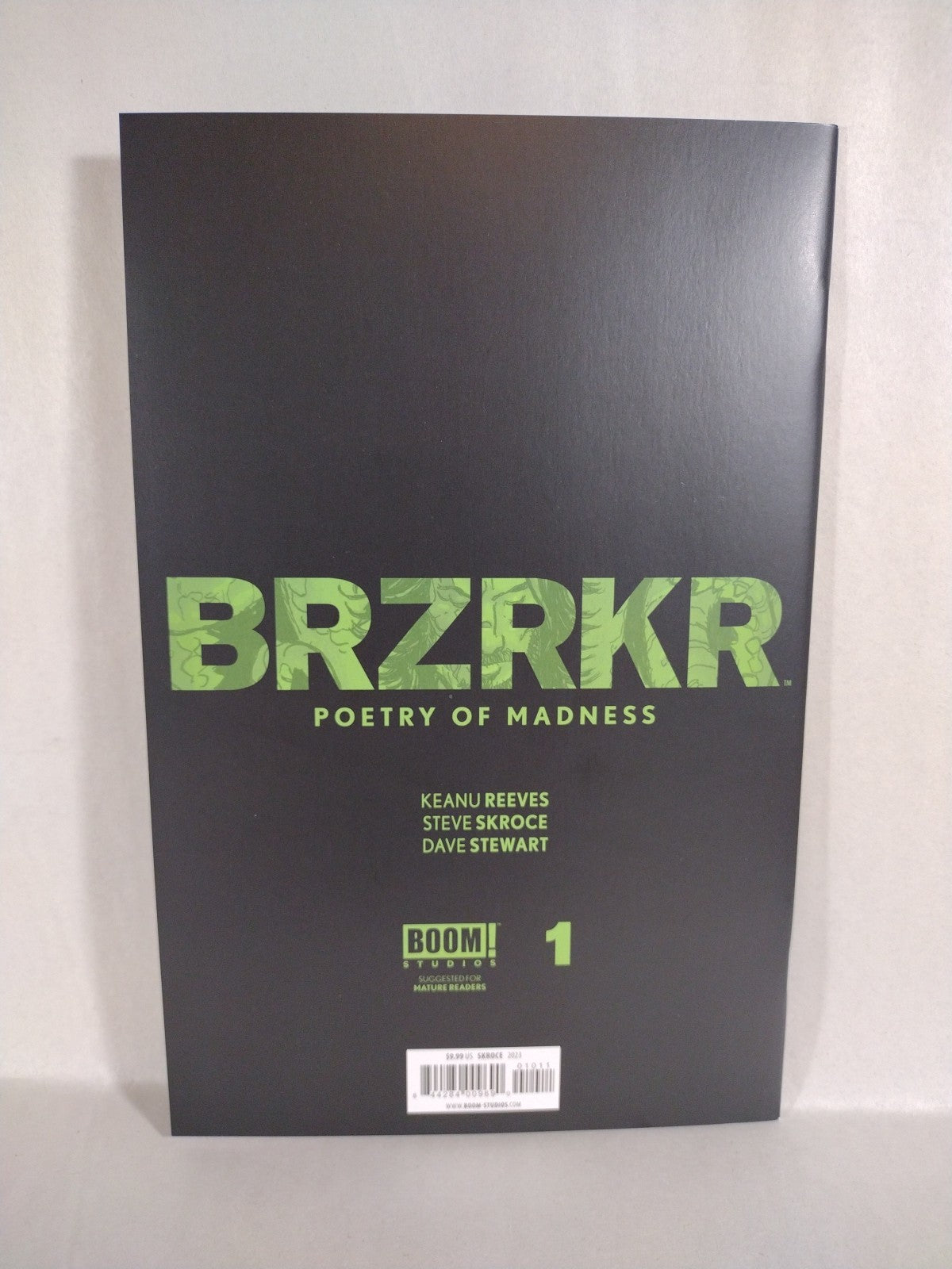 BRZRKR (2021) Boom Comic Lot #1 2 3 4 5 8 Poetry Of Madness 1 Keanu Reeves NM