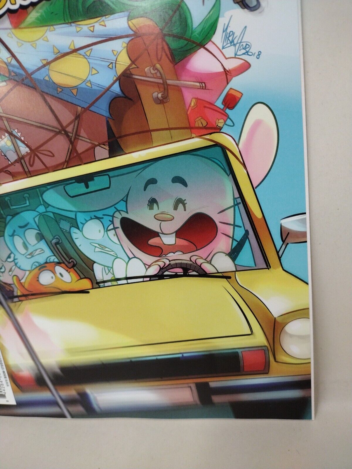 Amazing World of Gumball Spring Break Smash #1 (2019) Comic Mirka Andolfo Cover