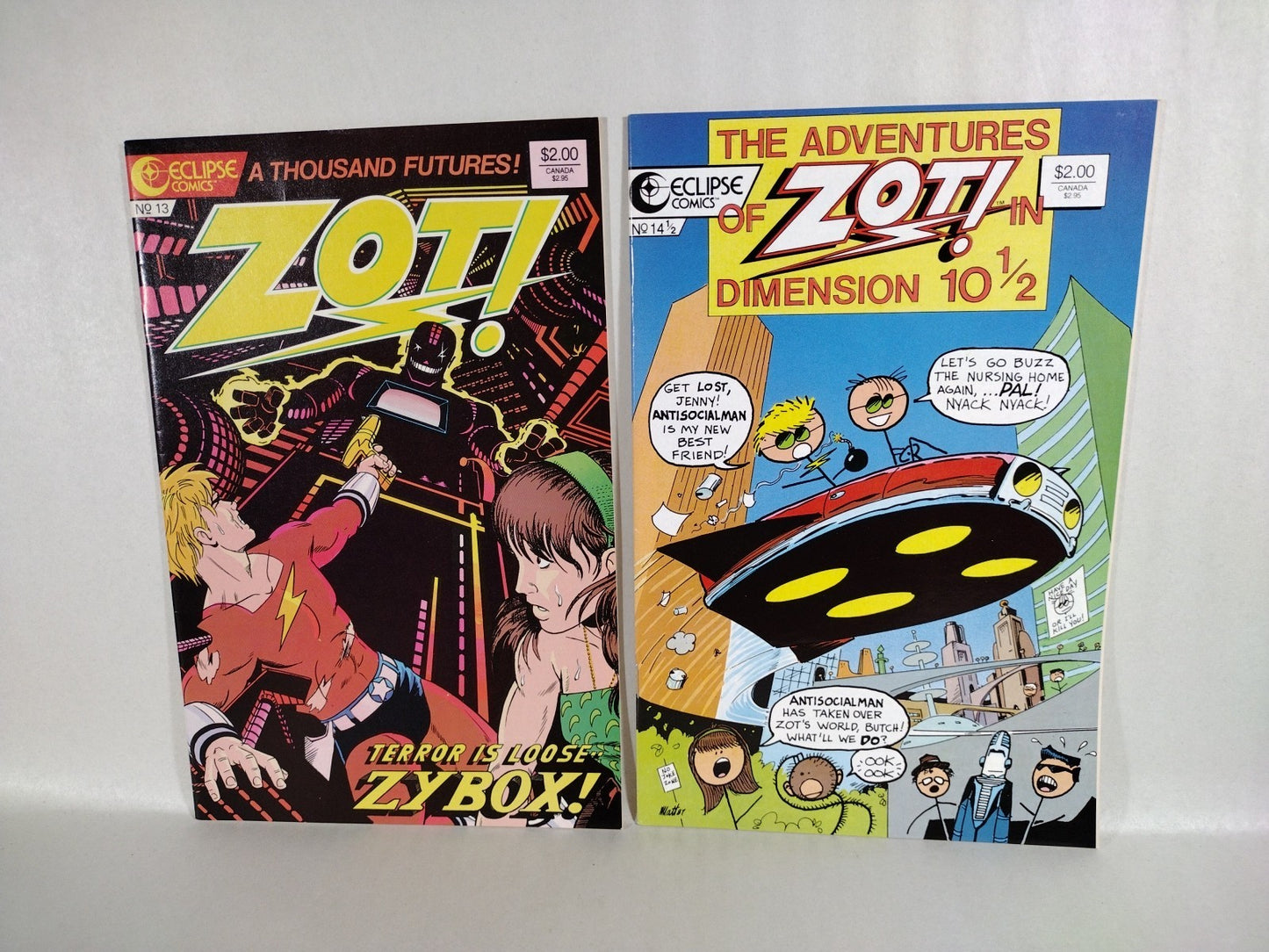 Zot! (1984) 26 Issue Eclipse Comic Lot Set 4 5 8 9 11-21 24-29 31 34-36 McCloud