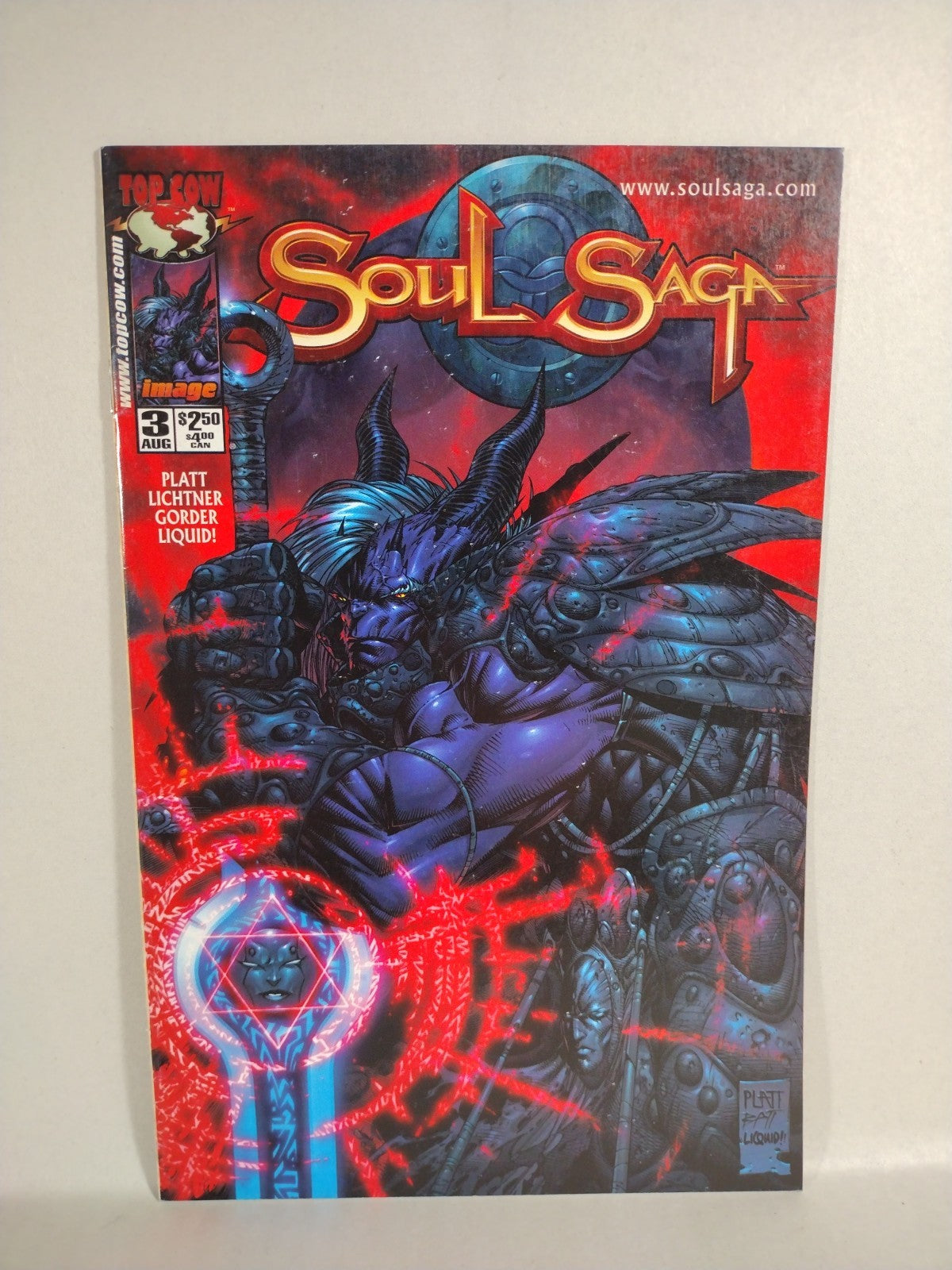 Soul Saga (2000) Complete Stephen Platt Top Cow Image Comic Set #1-5 VF-NM