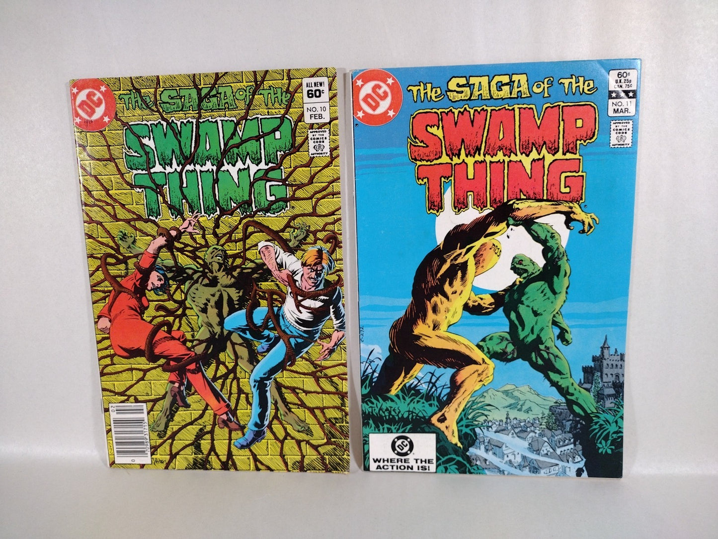 Saga Of The Swamp Thing (1982) DC Comic Lot 1 3-5 8-18 GD-VG