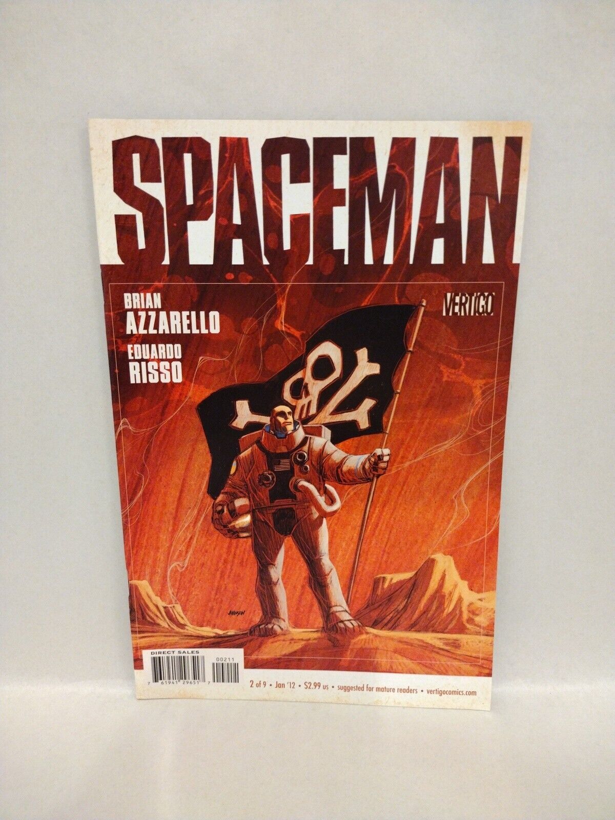 Spaceman (2011) Vertigo Comic Lot Set #1 2 3 4 5 6 8 9 Brian Azzarello Risso 