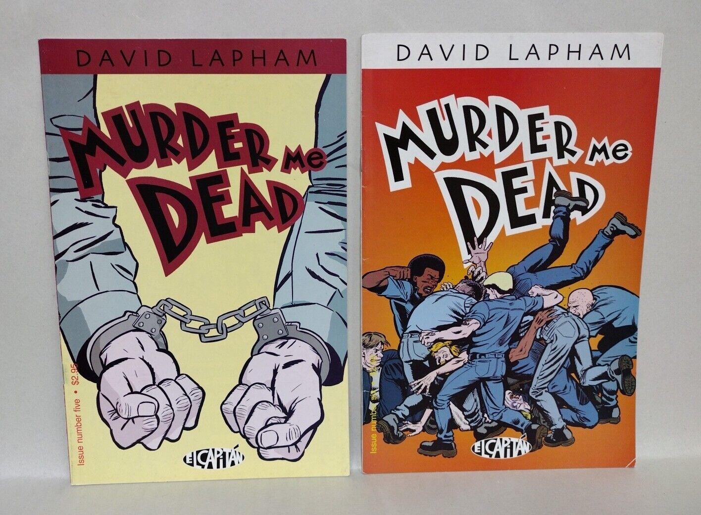 Murder Me Dead (2000) Complete El Capitan Comic Series  David Lapham #1-9 FN