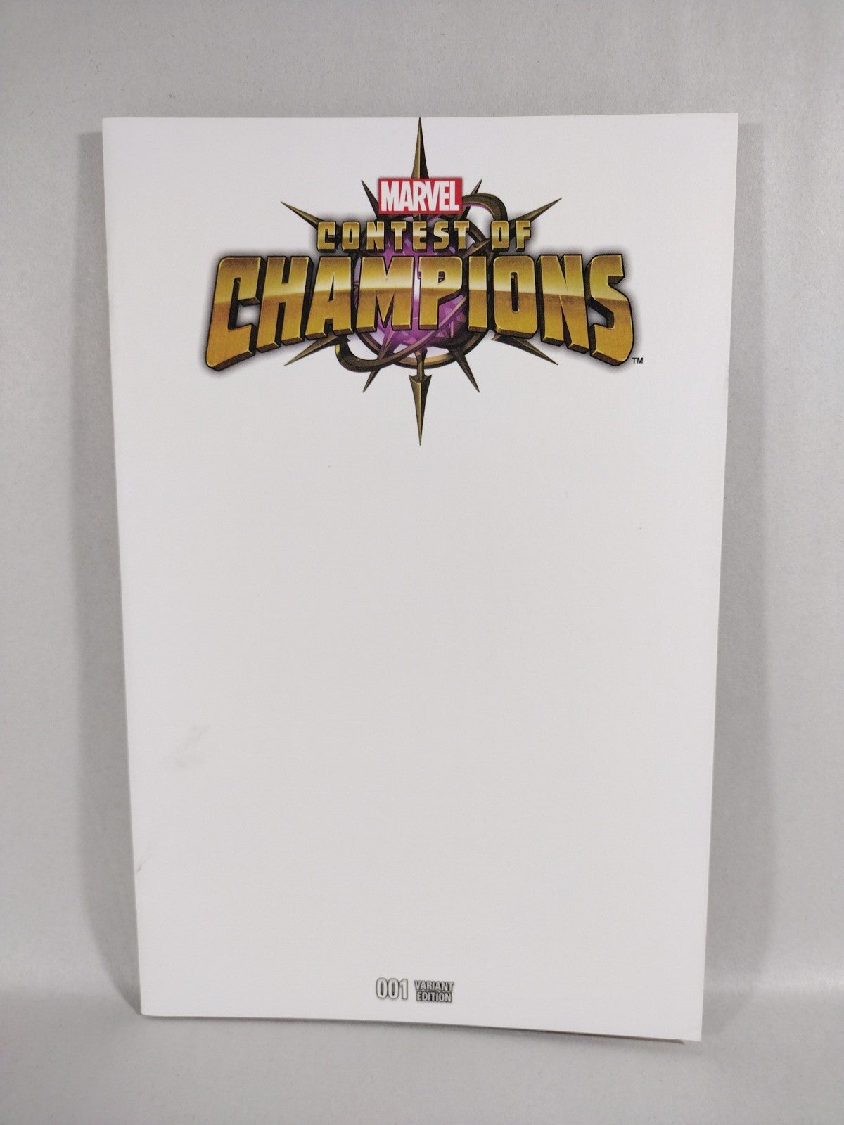 Contest Of Champions #1 (2015) Marvel Comic Blank Sketch Var Lot Of 5 FN-VF