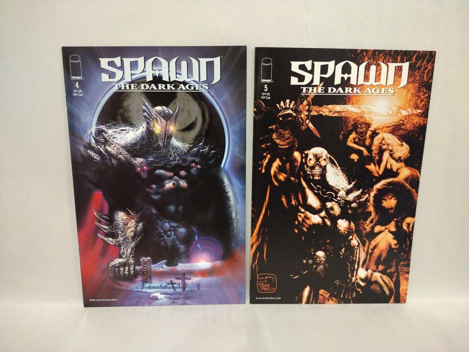 Spawn The Dark Ages (1999) Image Comic Lot Set #1-12 14 Liam Sharp Holguin VF-NM