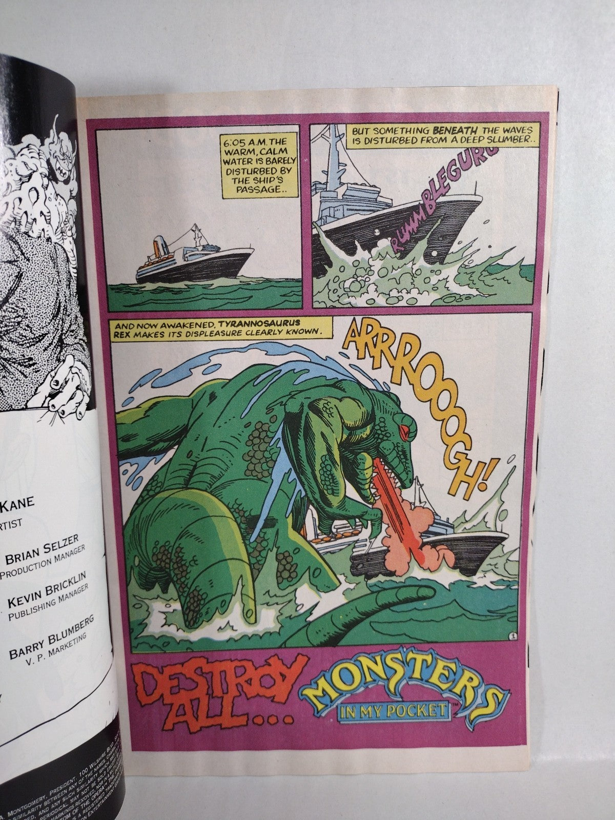 Monster In My Pocket (1991) Complete Harvey Comic Lot #1 2 3 4 VF NM