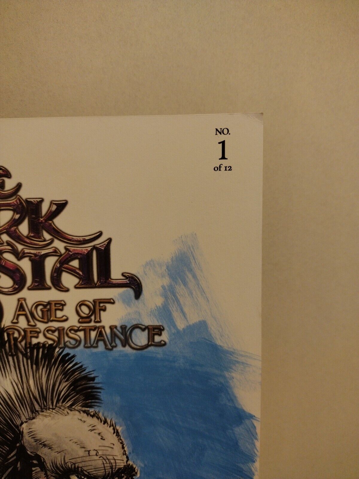 Dark Crystal Age of Resistance 1 (2019) Blank Cover Variant Comic W Original Art