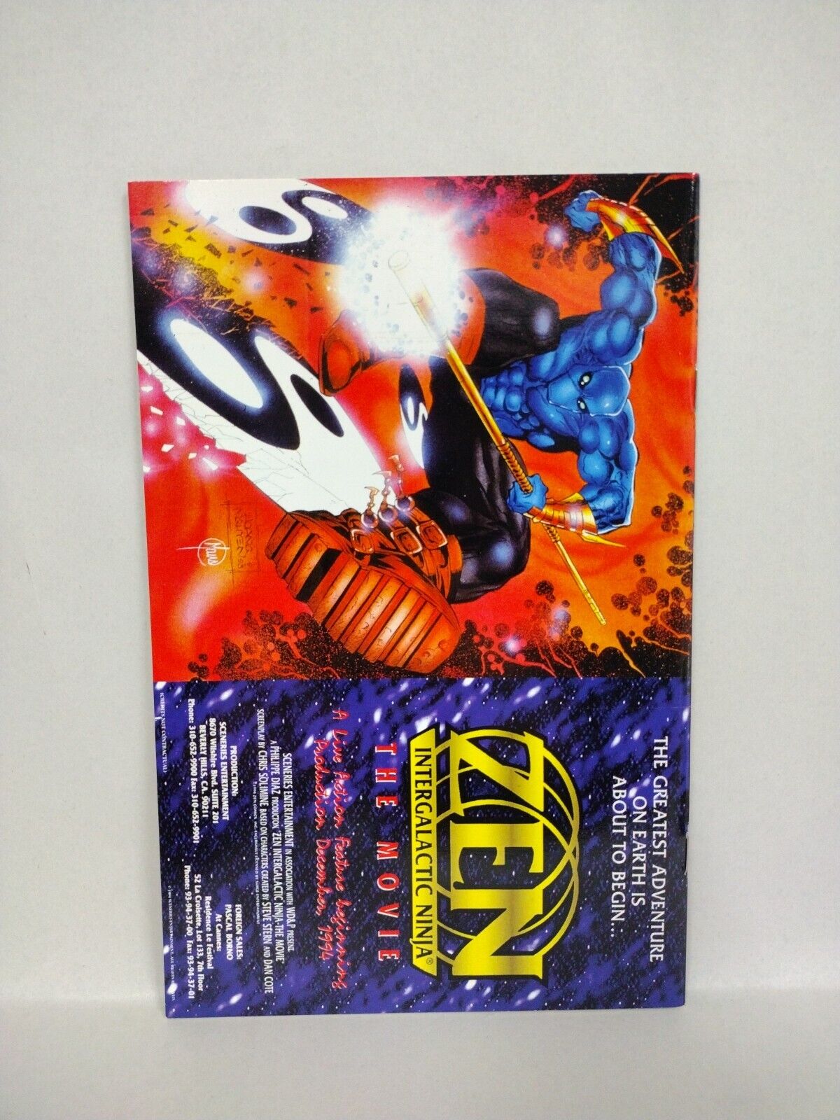 Zen Intergalactic Ninja (1994) 1 One-Shot Comic Lot Set Of 5 Art Of Sourcebook +