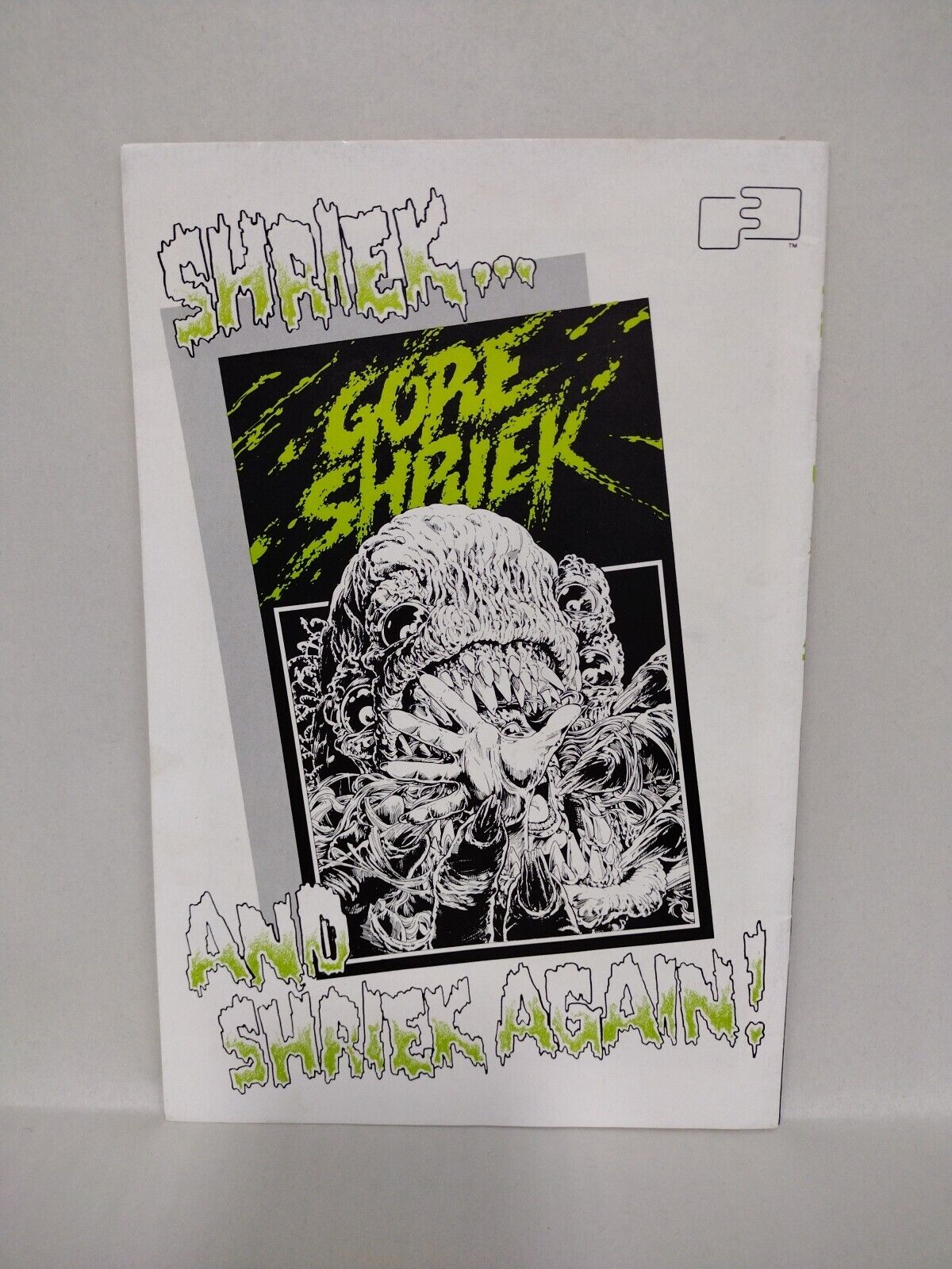 Gore Shriek #1 (1986) FantaCo Enterprises 1st Greg Capullo Published Work Horror