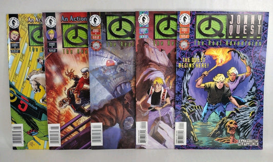 Jonny Quest Real Adventures (1996) Dark Horse Comic Lot Set #1 2 4 6 8 VF-NM