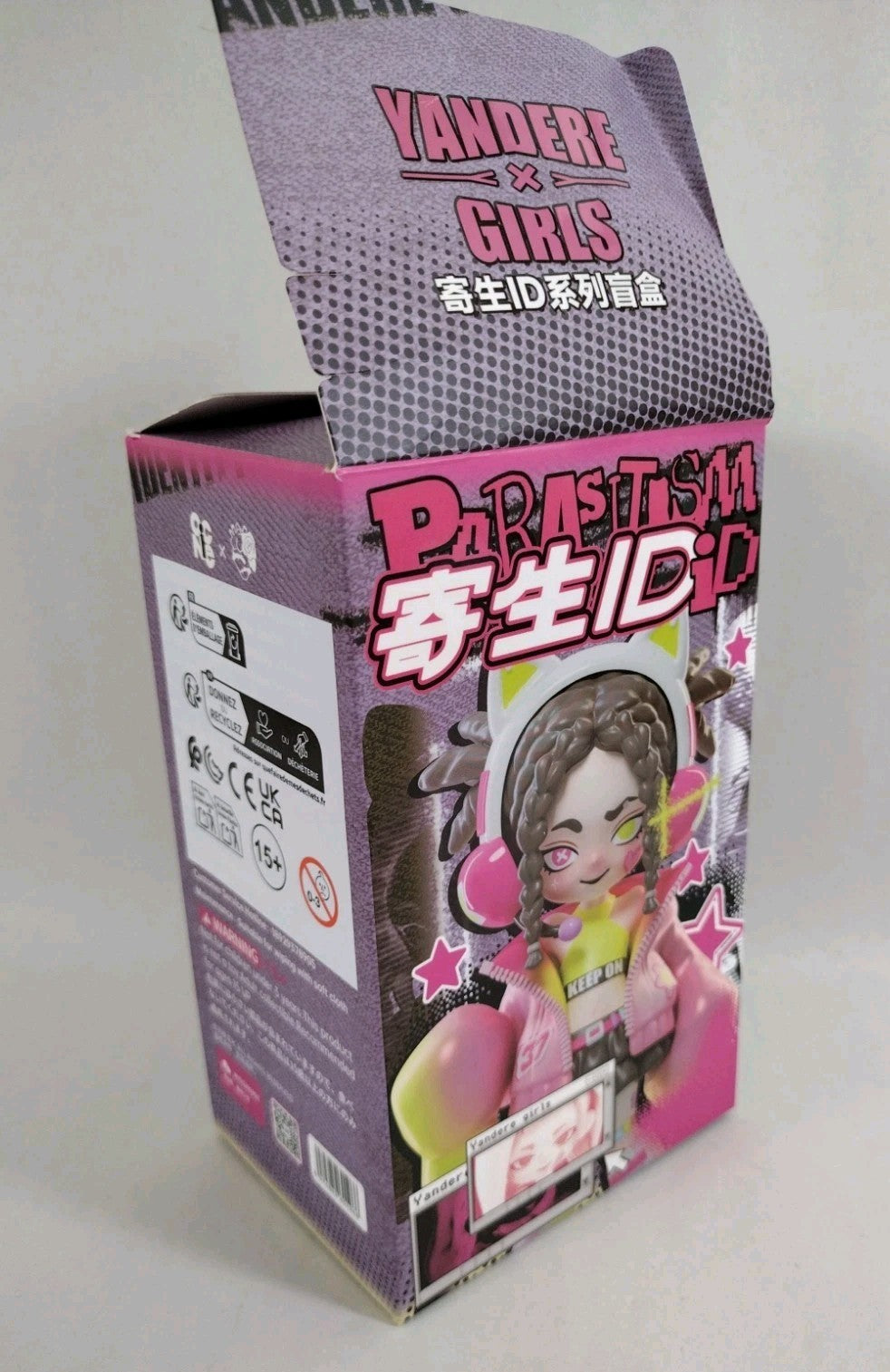 Yandere Girls Parasite ID Series Miniso Decca Demolition Blind Box Figure Loose