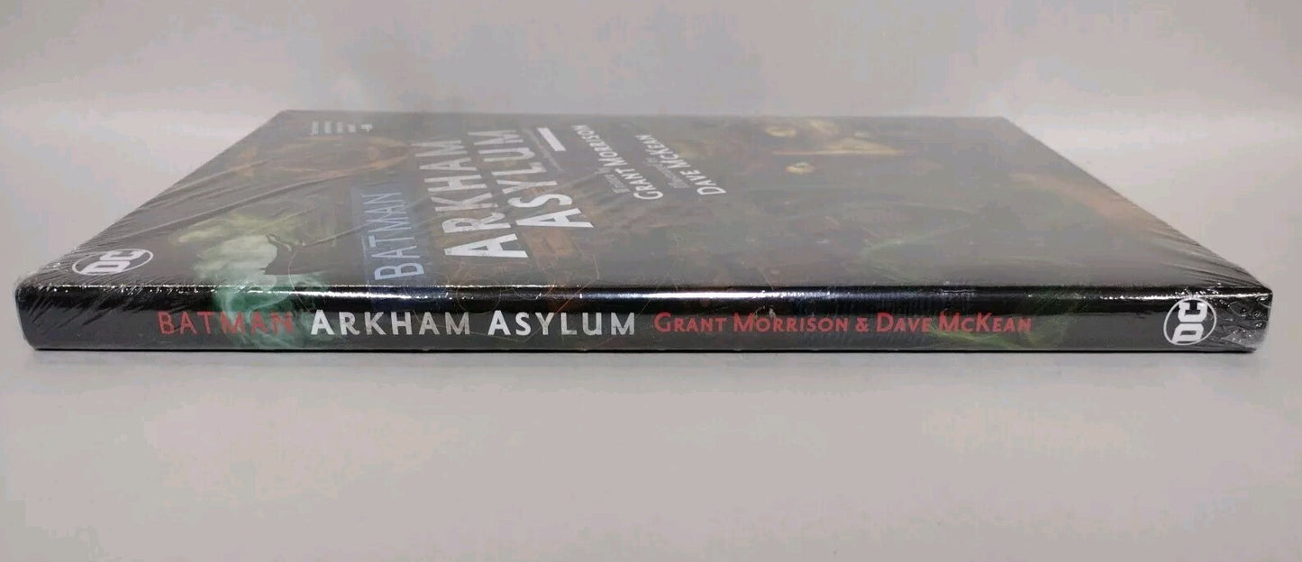 Batman Arkham Asylum Deluxe Edition DC HC Dave McKean Grant Morrison New Sealed