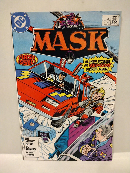 Mask #1 (1986) DC Comic Curt Swan Kurt Schaffenberger VF-NM 