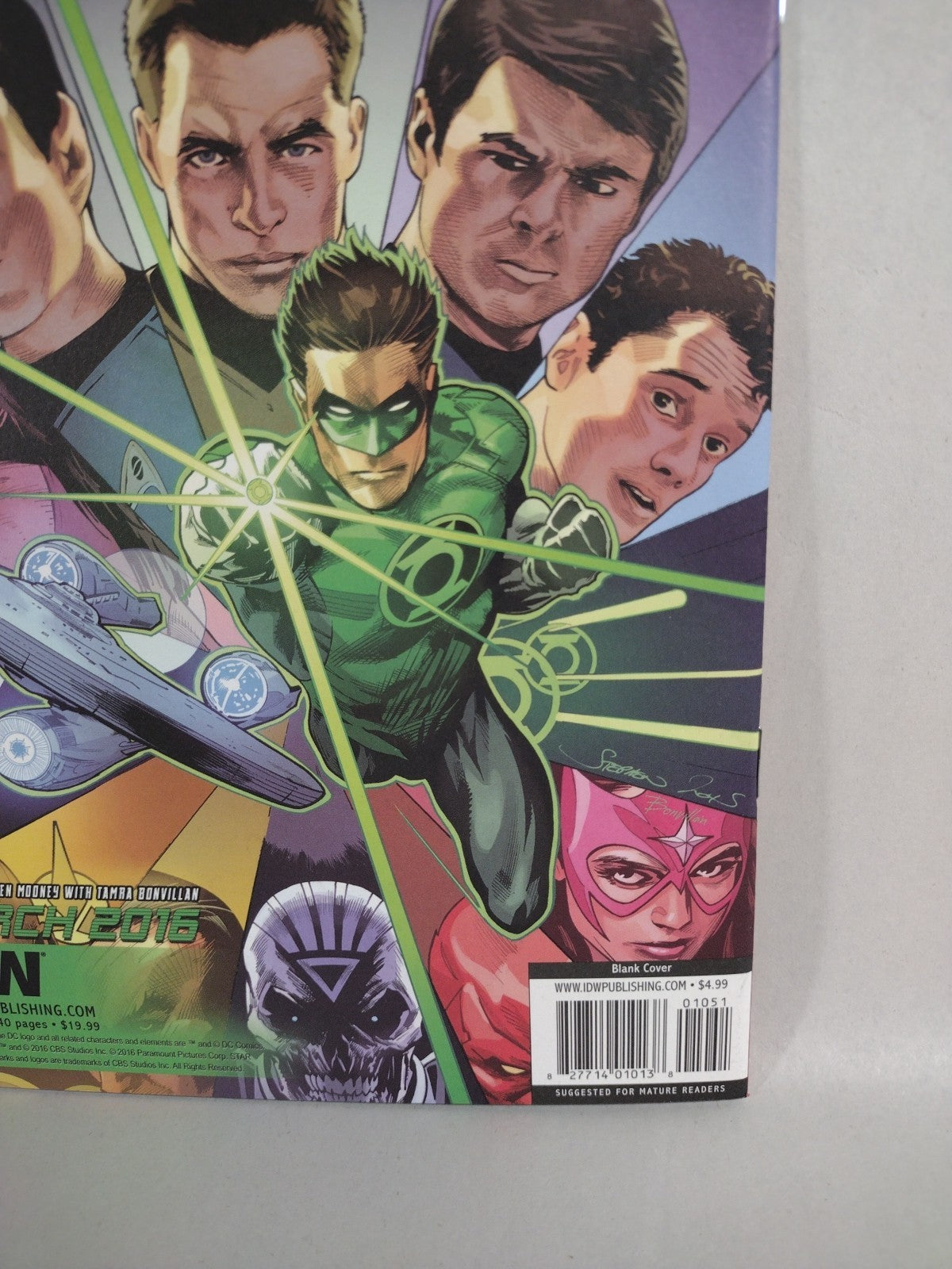 Streetfighter X GI Joe #1 (2016) IDW Blank Sketch Variant Cover Comic New NM