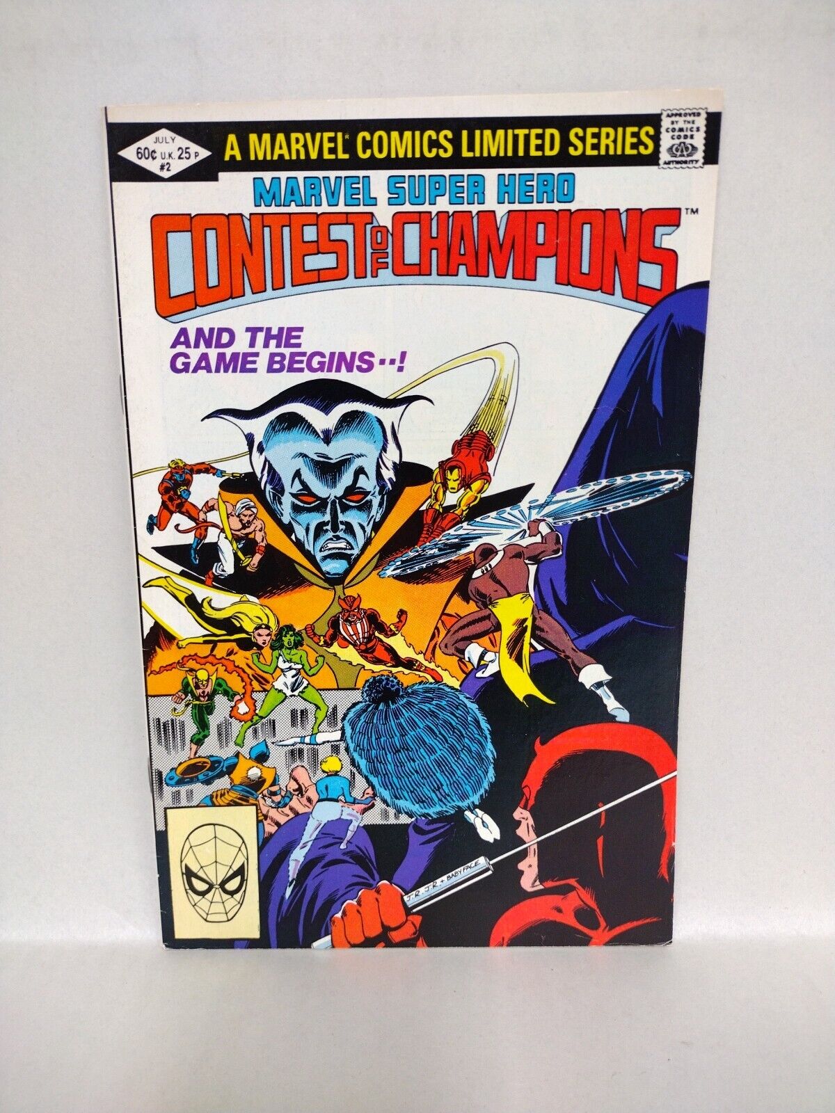 Contest Of Champions #1 2 3 (1982) Marvel Super Hero Comic Complete Lot Set