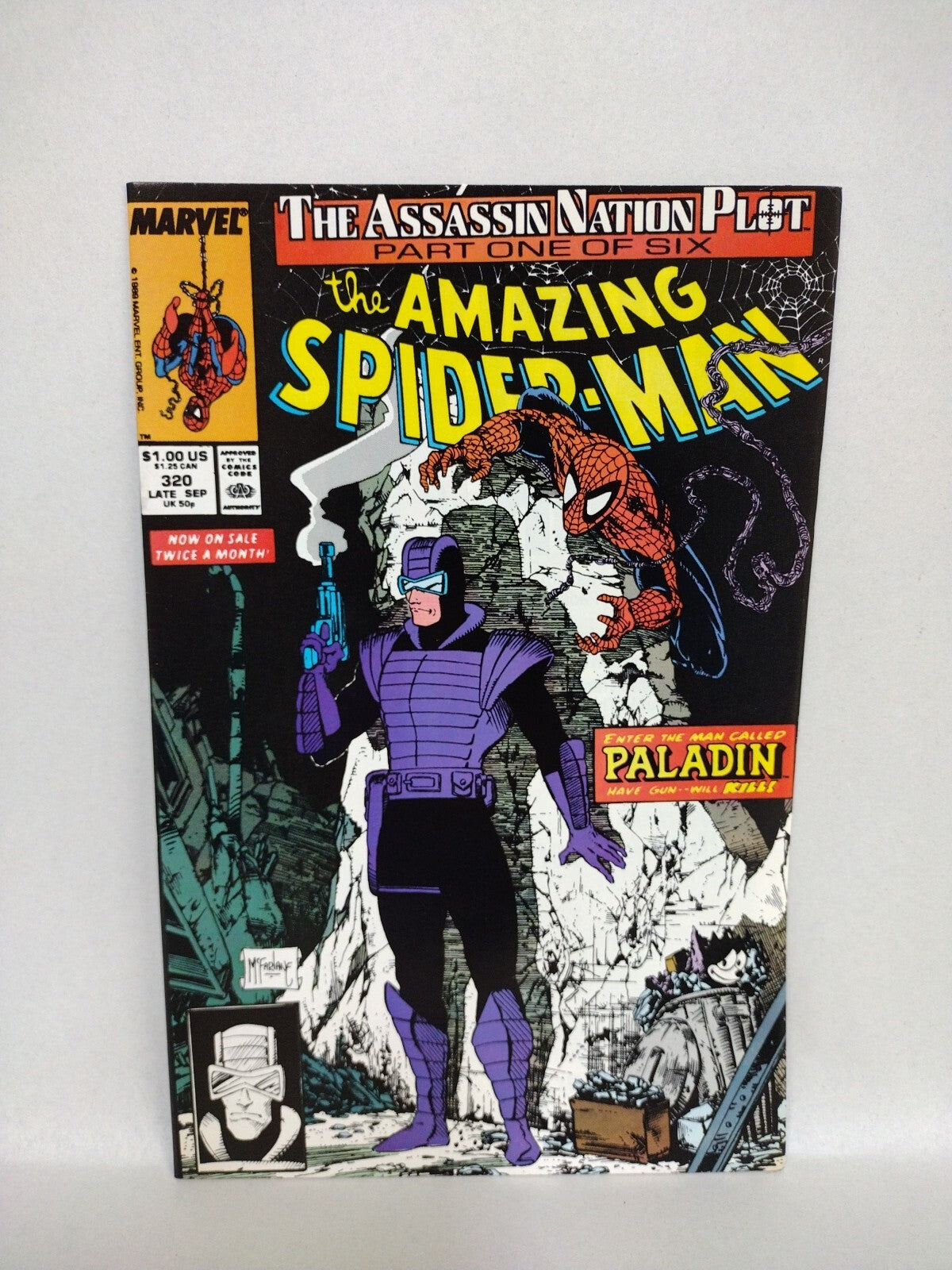 Amazing Spider-Man 1989 Assassination Plot Complete Marvel Comic Series 320-325