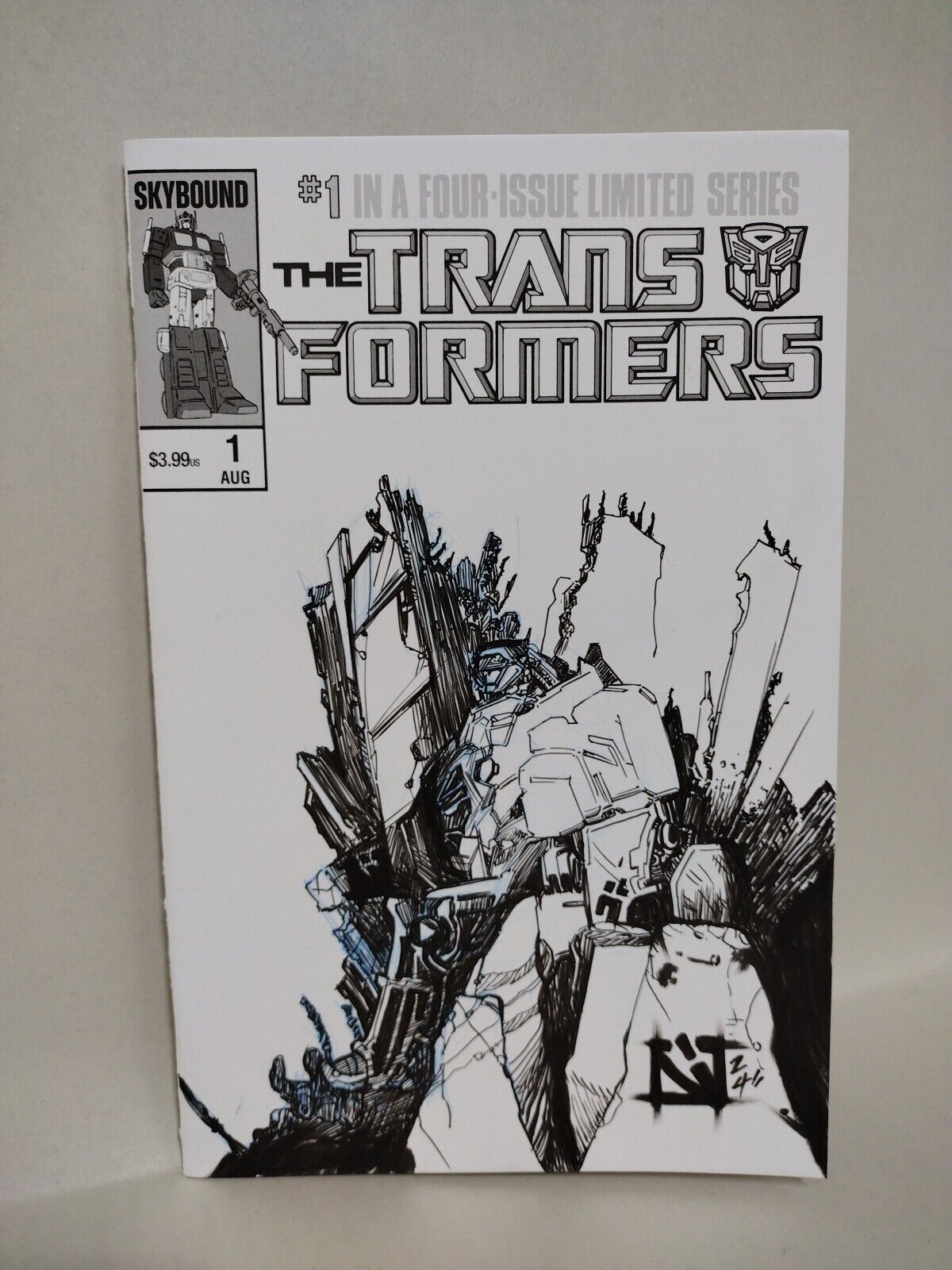 Transformers Facsimile #1 (2024) Image Comic Sketch Variant Cover W Original Art