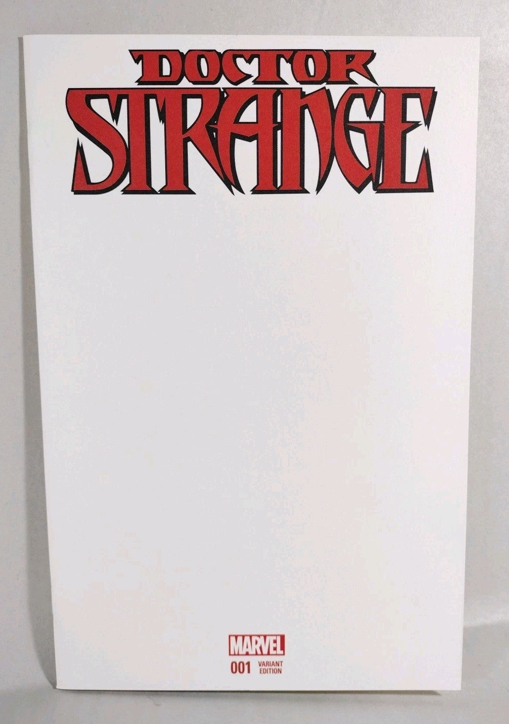 Doctor Strange #1 (2015) Marvel Blank Sketch Cover Comic New NM
