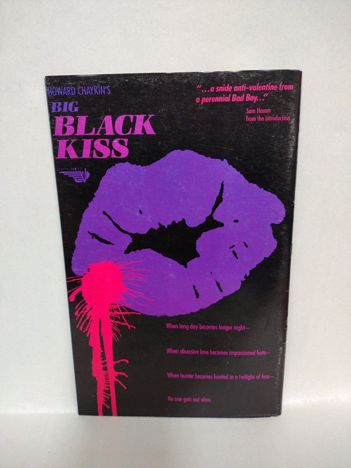 Big Black Kiss (1989) Vortex Comics Complete Collected Edition Howard Chaykin Signed