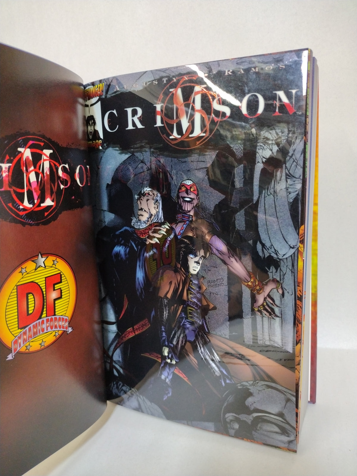 CRIMSON Omnibus 1998-2001 ARG Custom Bound Cliffhanger Comic HC New