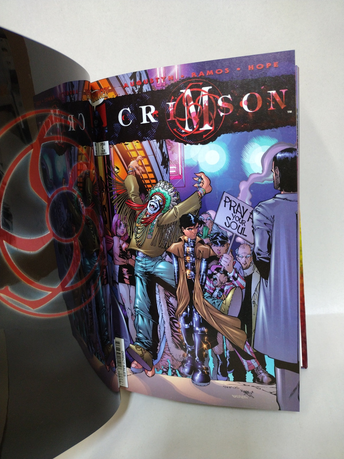 CRIMSON Omnibus 1998-2001 ARG Custom Bound Cliffhanger Comic HC New