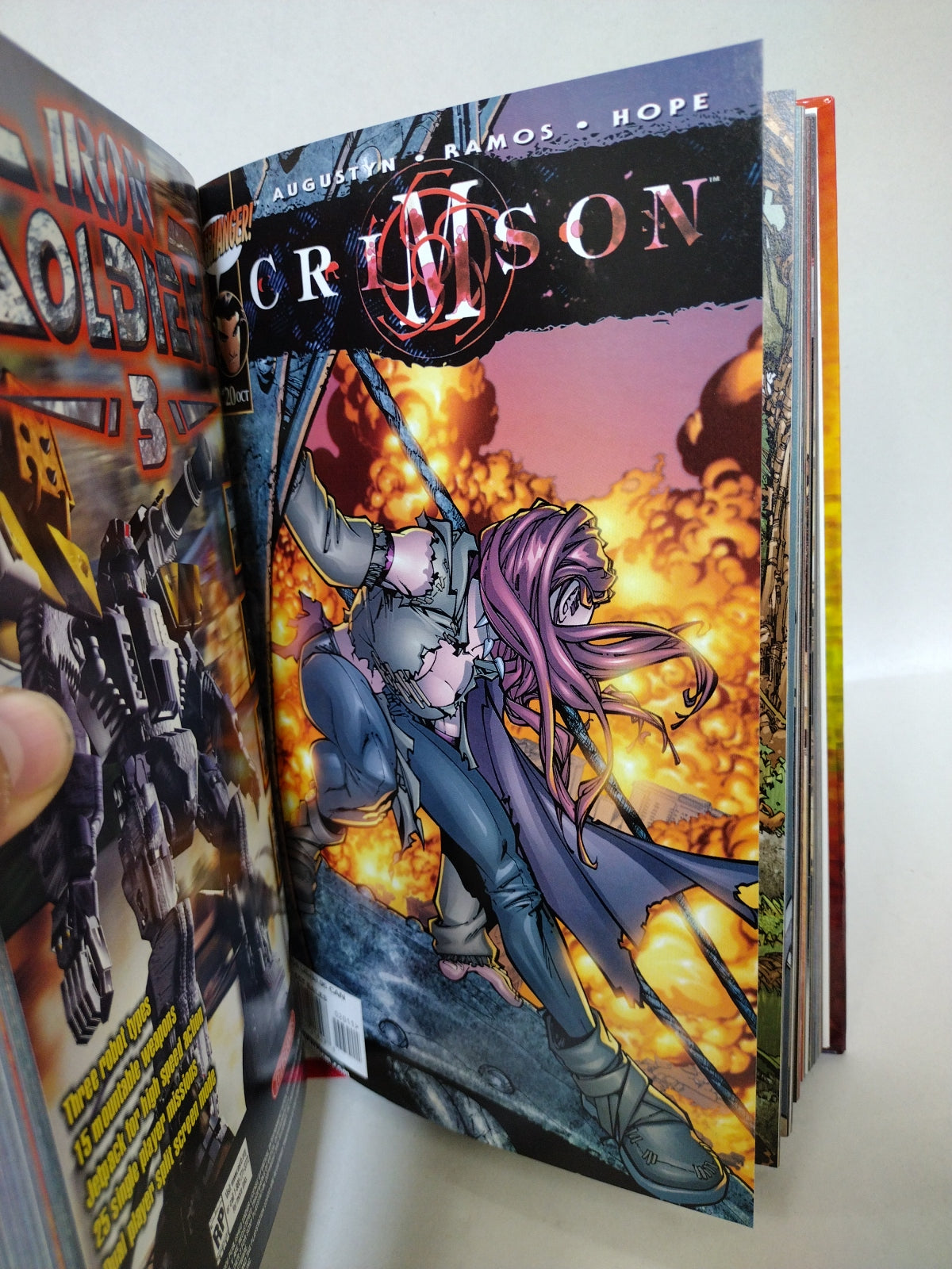 CRIMSON Omnibus 1998-2001 ARG Custom Bound Cliffhanger Comic HC New