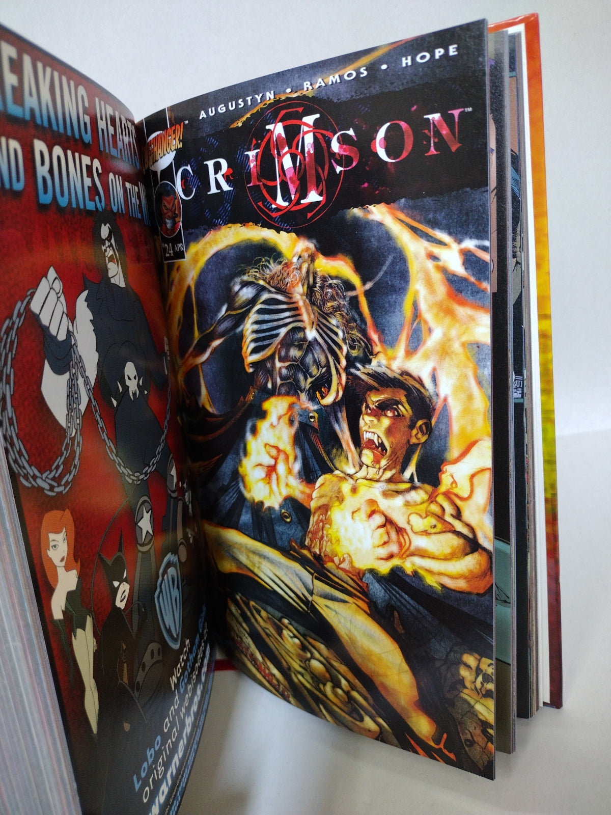 CRIMSON Omnibus 1998-2001 ARG Custom Bound Cliffhanger Comic HC New