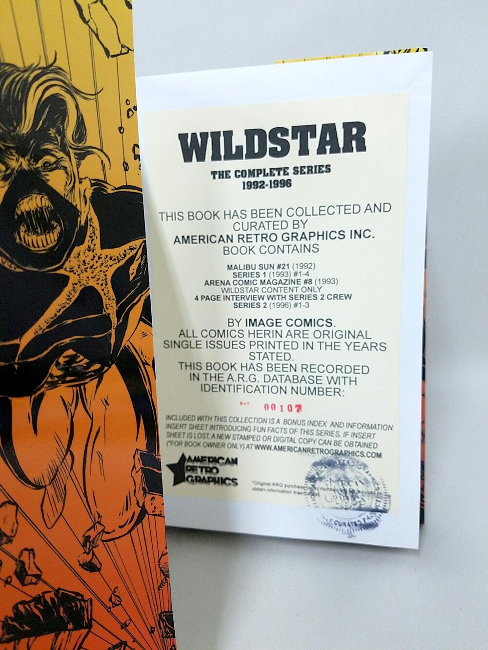 Wildstar (1993) Complete Bound Comic Hardcover