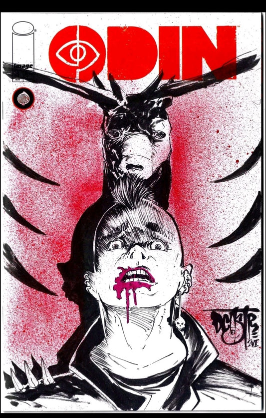 Odin #1 (2026) Image Comic Sketch Variant Cover W Original Dave Castr Art