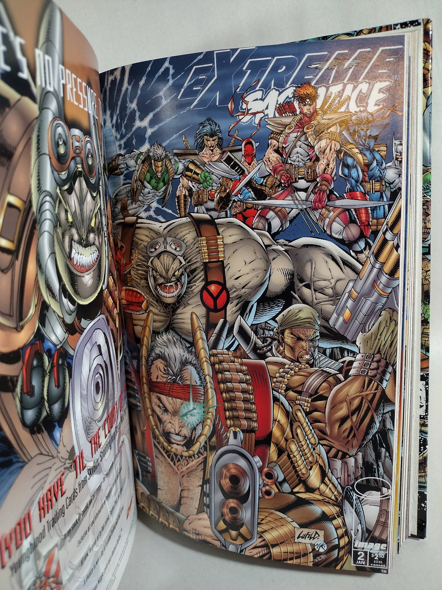 Chapel and the Extreme Sacrifice (1994) Complete ARG Custom Bound Comic Collection HC