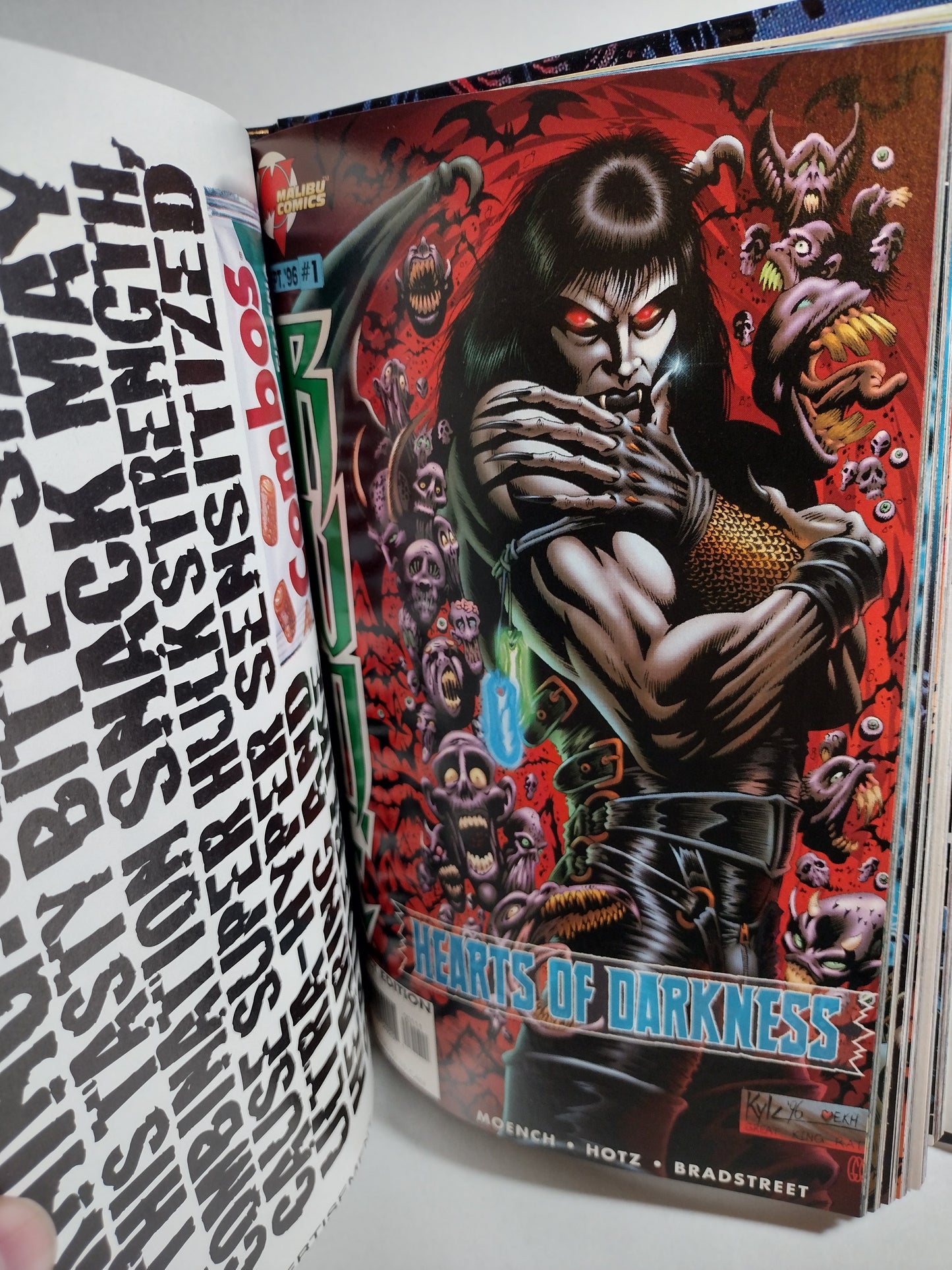 Barry Windsor-Smith's Rune (1994) Complete Malibu Comic Custom Bound Omnibus HC