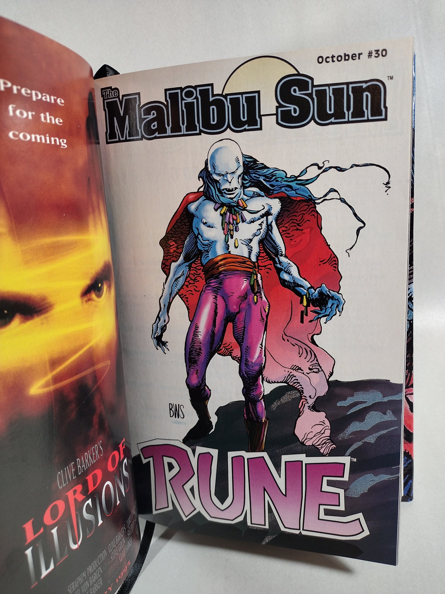 Barry Windsor-Smith's Rune (1994) Complete Malibu Comic Custom Bound Omnibus HC