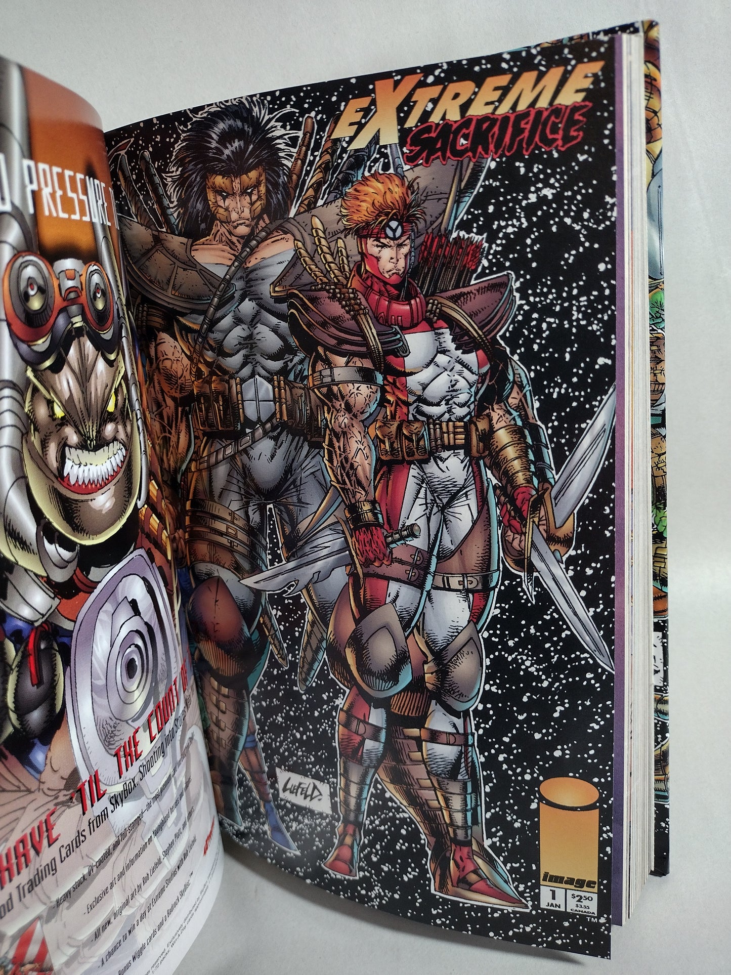 Chapel and the Extreme Sacrifice (1994) Complete ARG Custom Bound Comic Collection HC