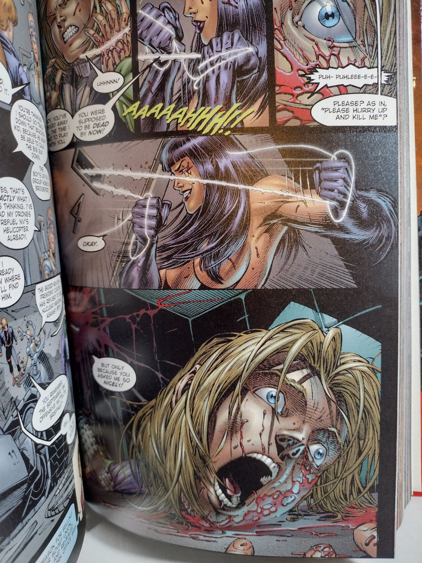 Dale Keown's Pitt (1993) Complete Full Bleed Image Comic collection Custom Bound ARG HC