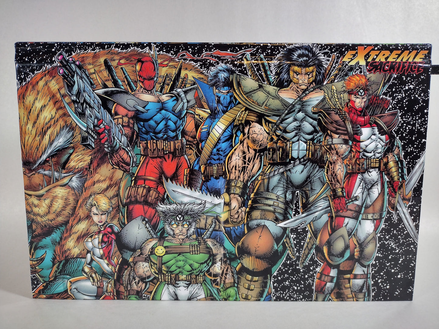 Chapel and the Extreme Sacrifice (1994) Complete ARG Custom Bound Comic Collection HC