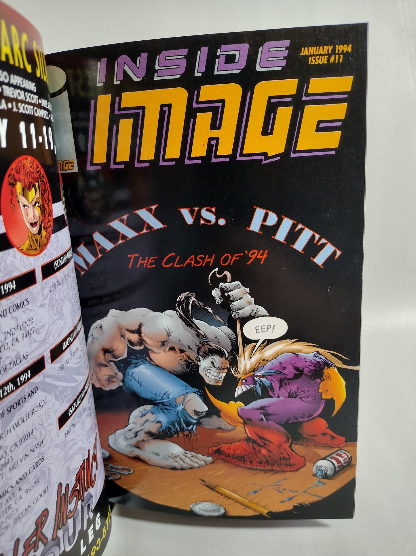 Dale Keown's Pitt (1993) Complete Full Bleed Image Comic collection Custom Bound ARG HC