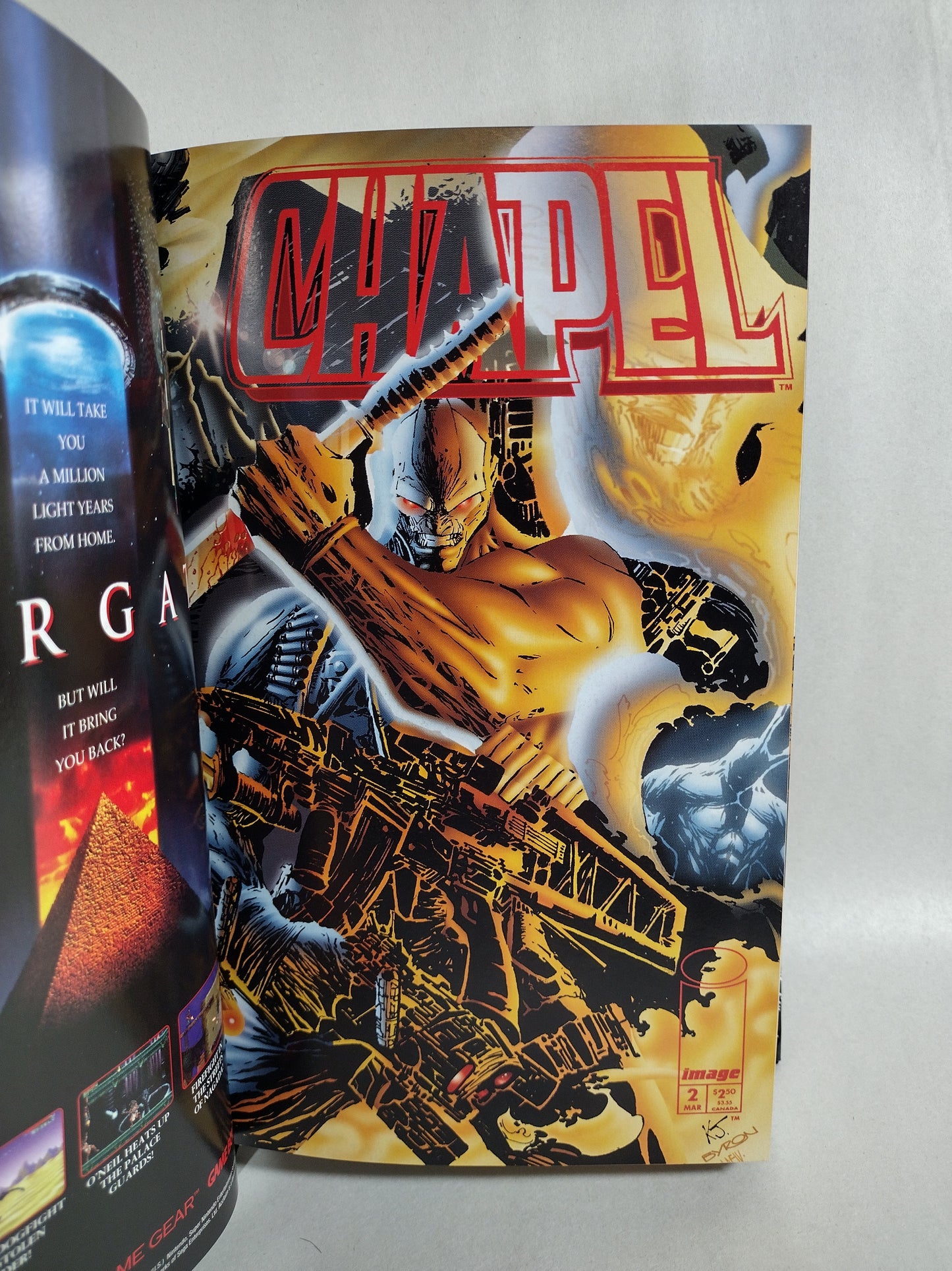 Chapel and the Extreme Sacrifice (1994) Complete ARG Custom Bound Comic Collection HC