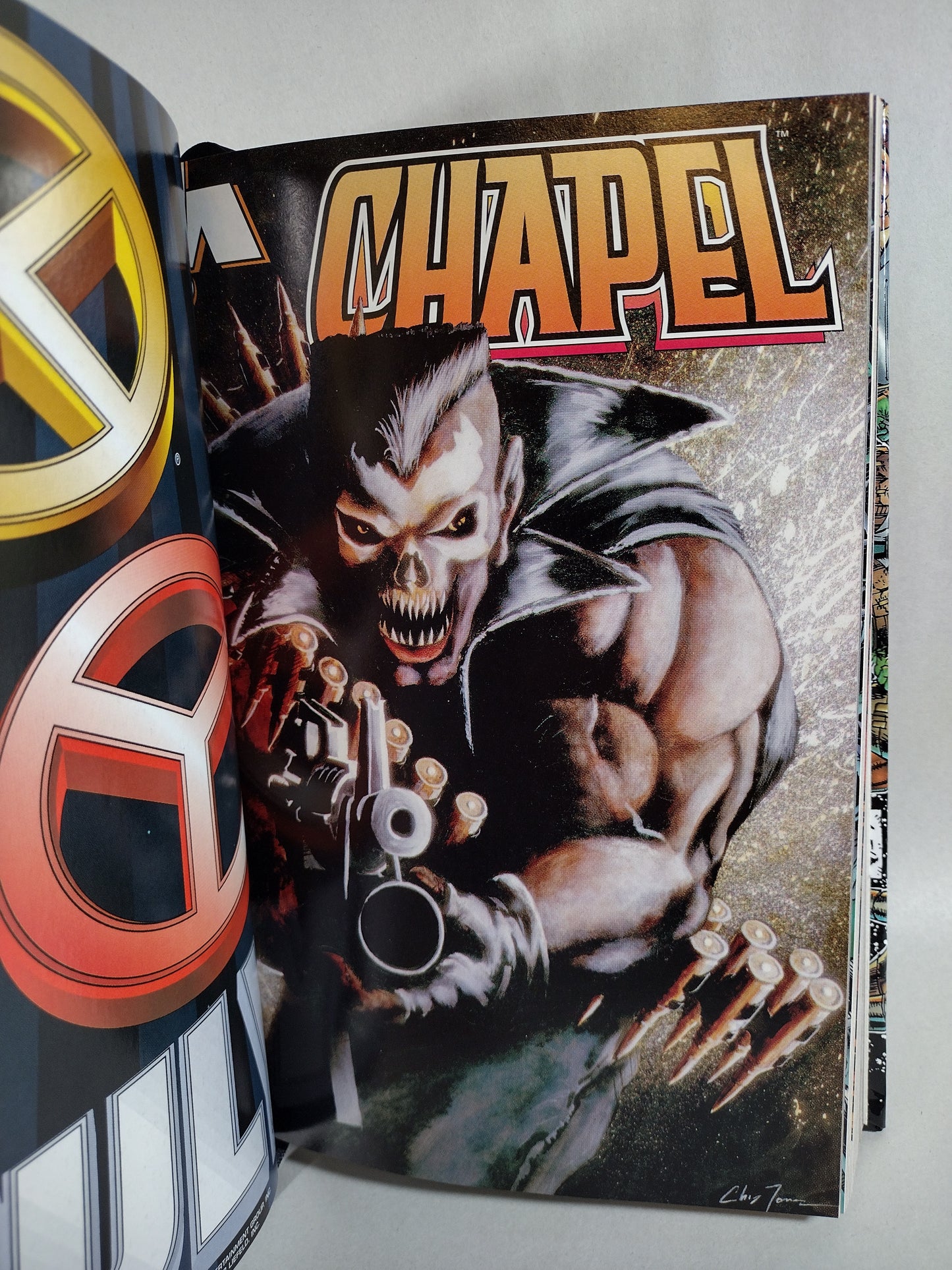 Chapel and the Extreme Sacrifice (1994) Complete ARG Custom Bound Comic Collection HC