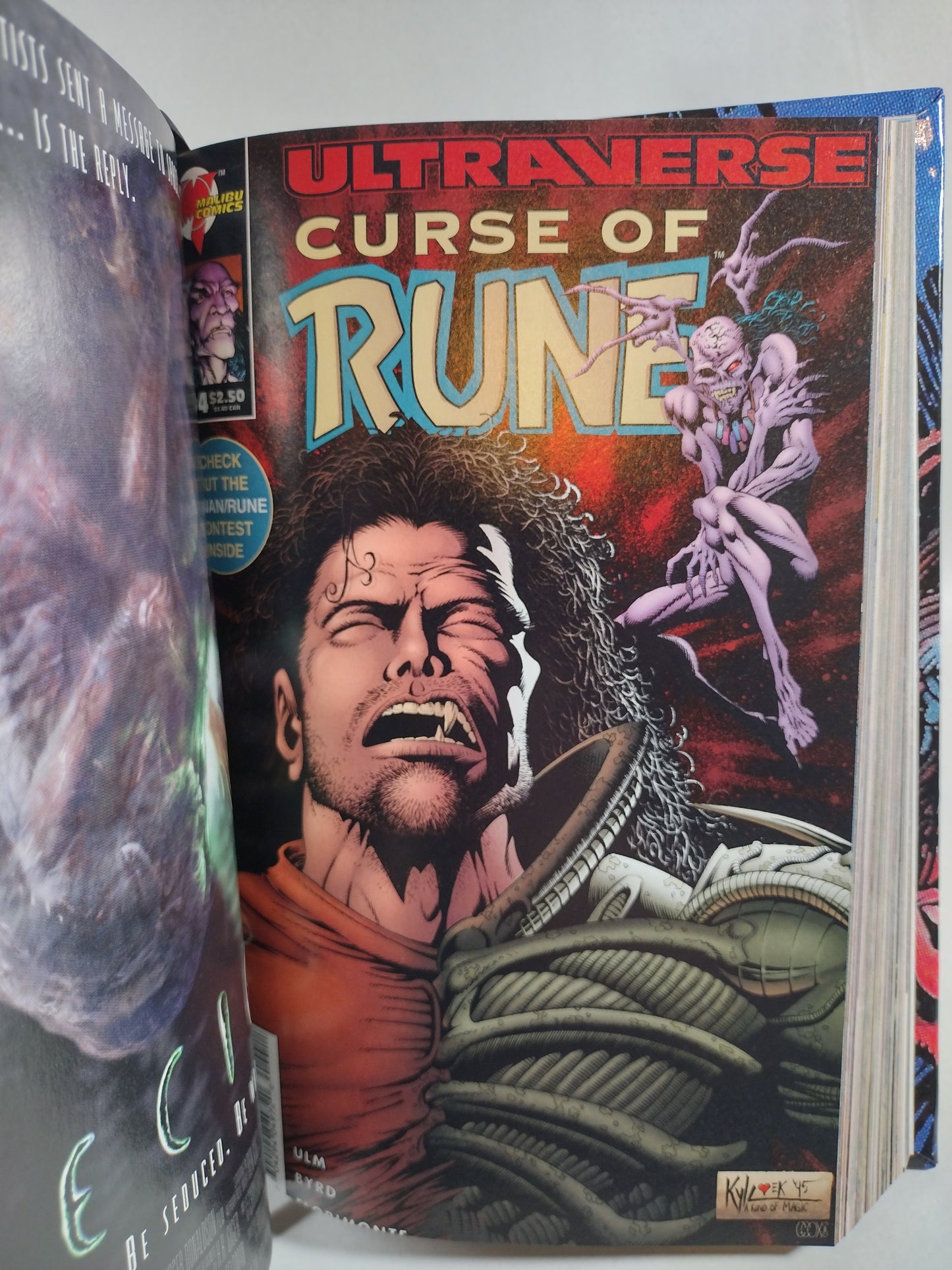 Barry Windsor-Smith's Rune (1994) Complete Malibu Comic Custom Bound Omnibus HC